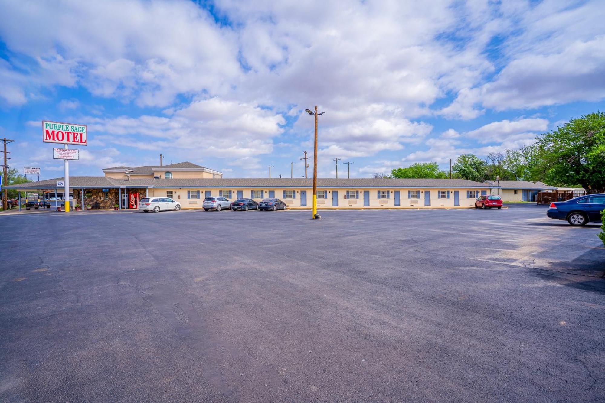Motel Purple Sage By Oyo Snyder Tx Exterior foto