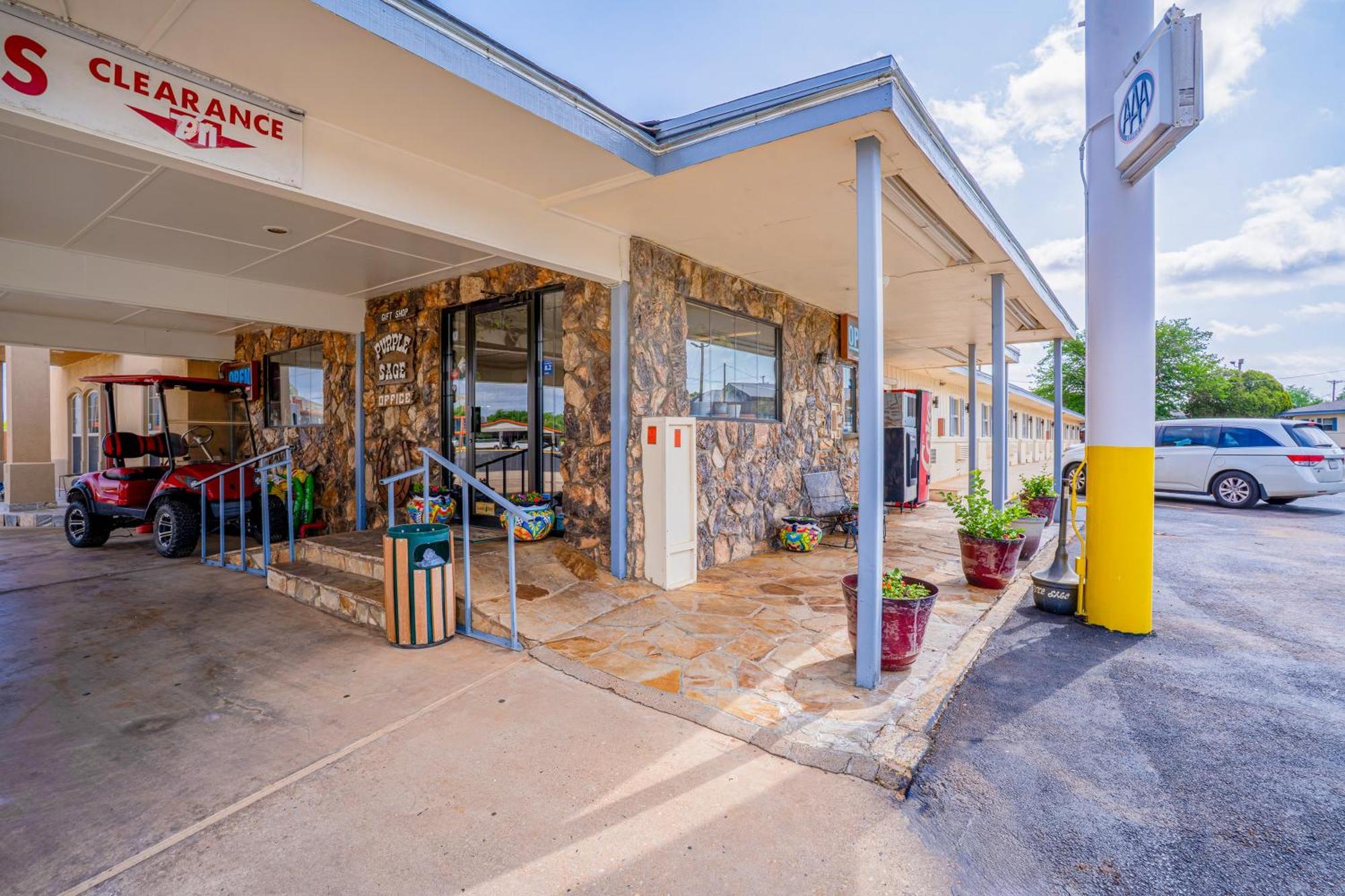 Motel Purple Sage By Oyo Snyder Tx Exterior foto