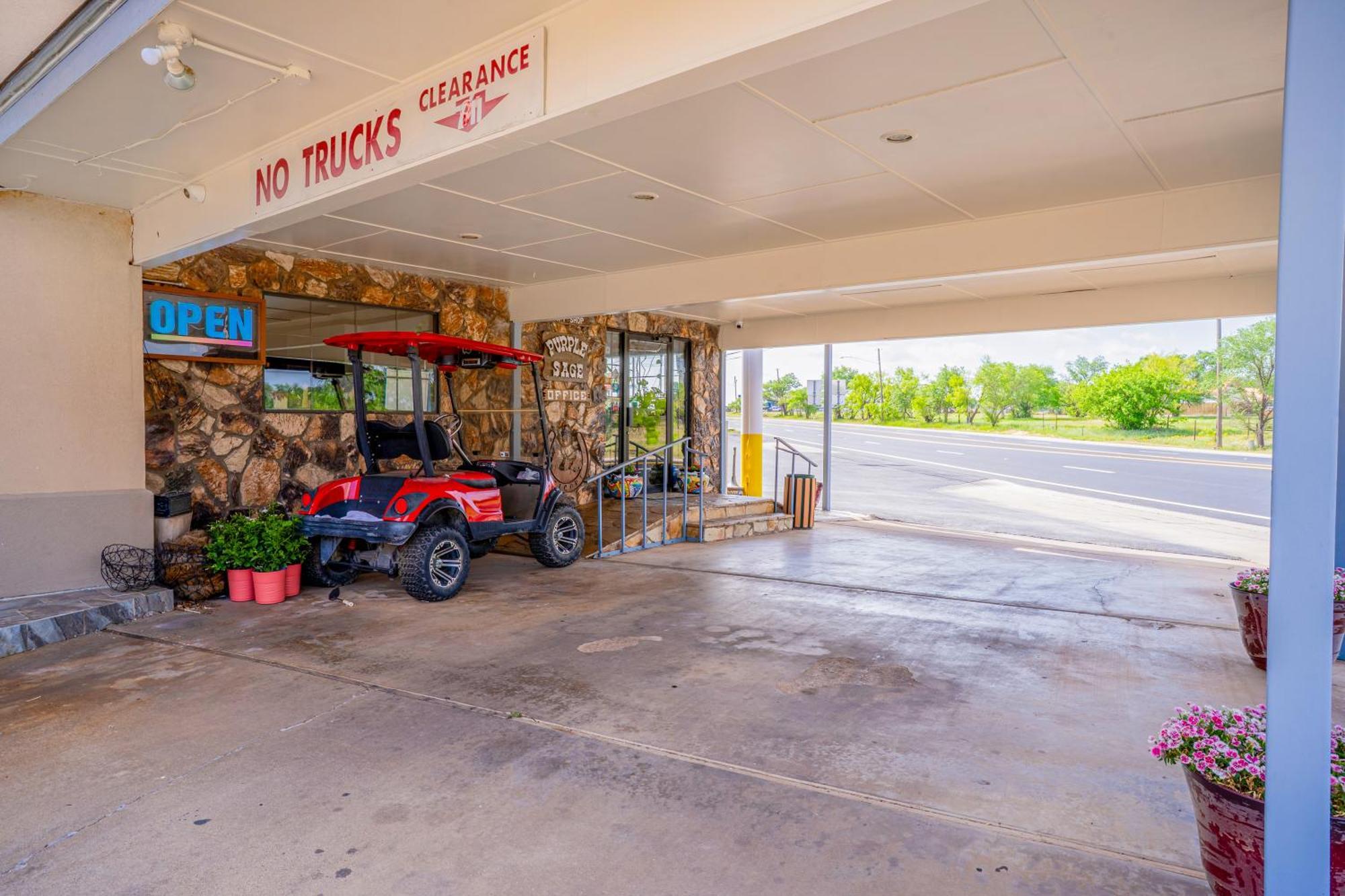 Motel Purple Sage By Oyo Snyder Tx Exterior foto